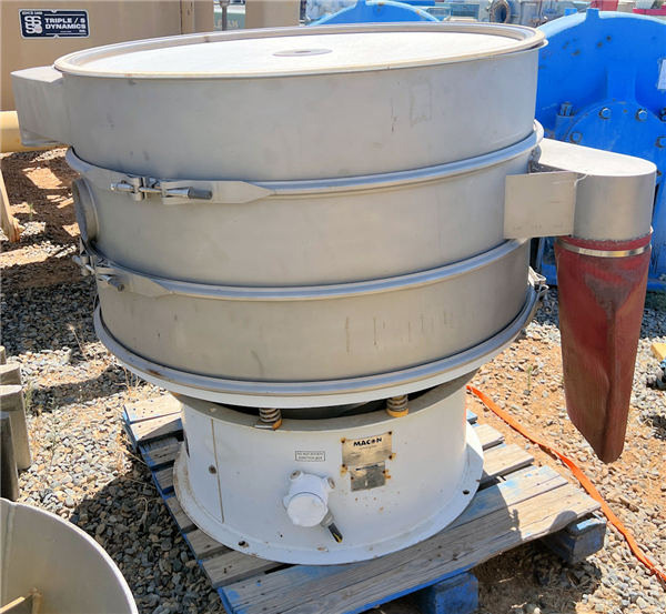 Macon Model N4ss888lk Rotary Screen Separator)